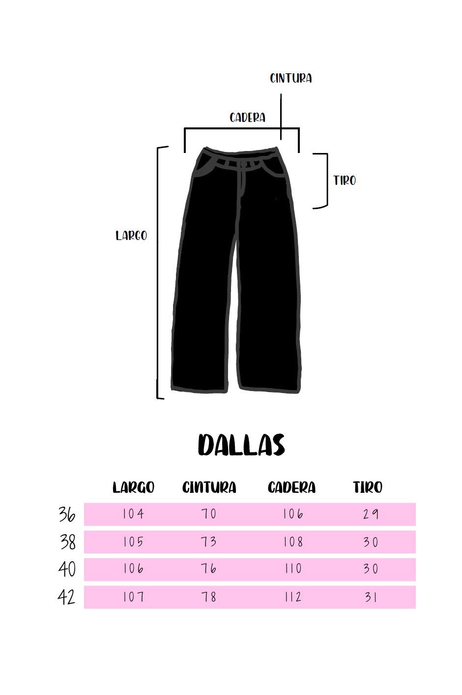 DALLAS WIDE LEG